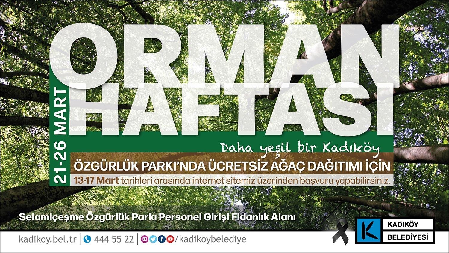 Kadıköy Belediyesi, ilçede bulunan apartman sakinlerine, talep etmeleri halinde bahçelerine