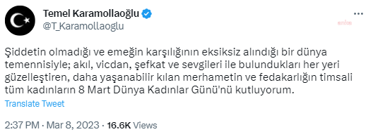 karamollaoglu-merhametin-ve-fedakarligin-timsali-tum-kadinlarin-8-mart-dunya-kadinlar-gununu-kutluyorum