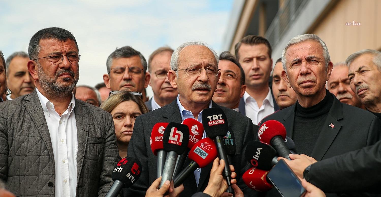 CHP Genel Başkanı, Millet İttifakı Cumhurbaşkanı Adayı Kemal Kılıçdaroğlu, depremin