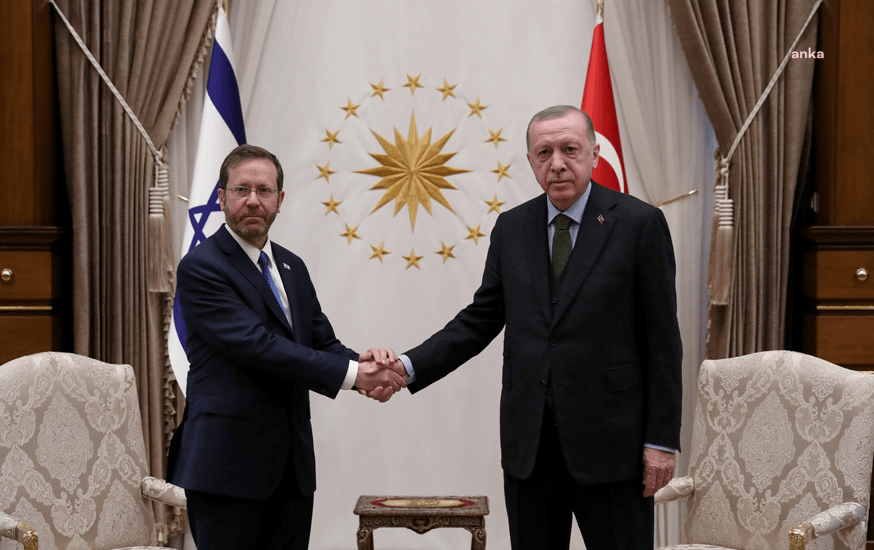 Cumhurbaşkanı Erdoğan, Dün Akşam İsrail Cumhurbaşkanı Herzog İle Telefonda Görüştü Cumhurbaşkanı Recep Tayyip Erdoğan, dün akşam İsrail Cumhurbaşkanı Isaac Herzog
