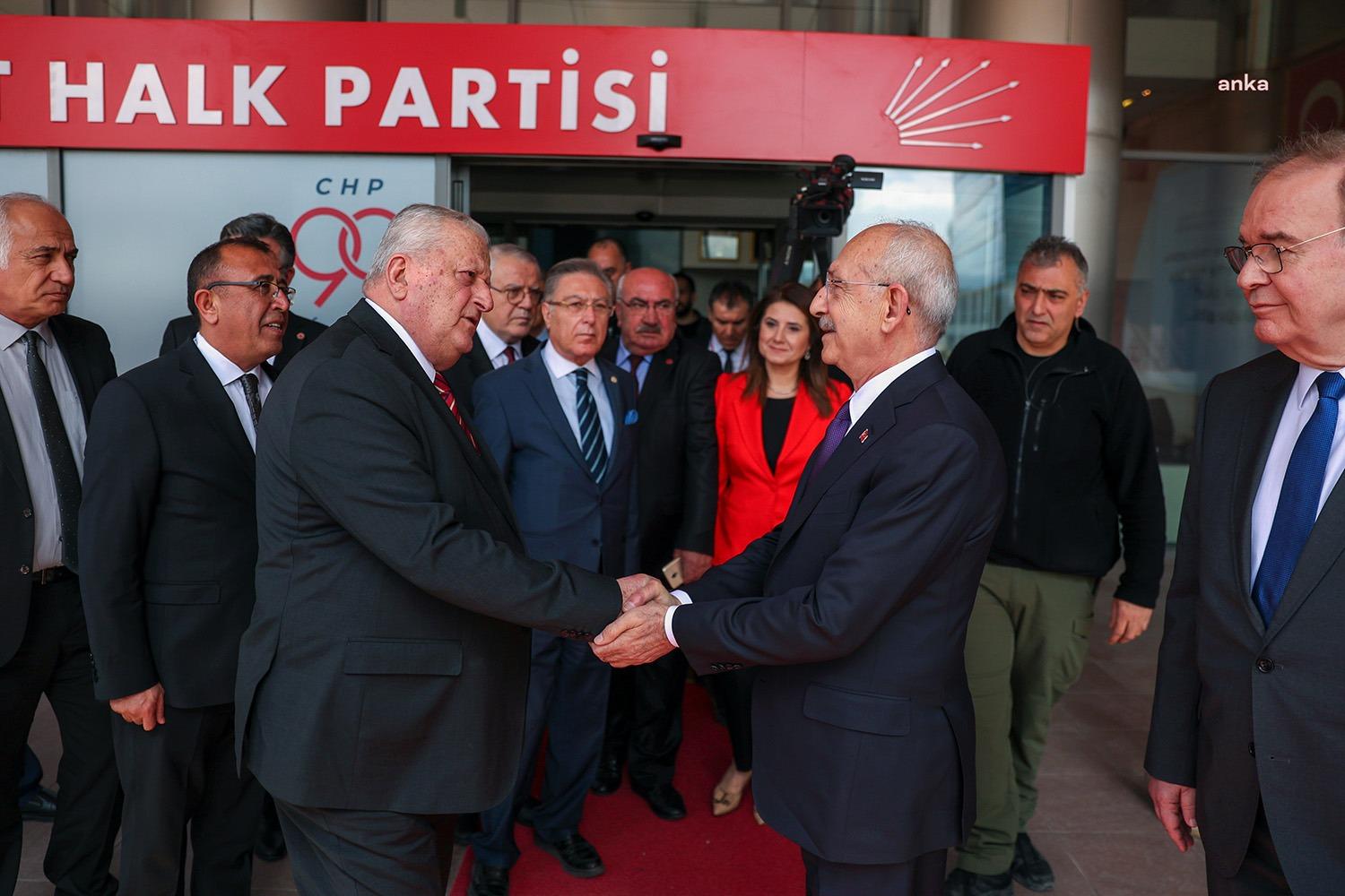 CHP Genel Başkanı, Millet İttifakı Cumhurbaşkanı adayı Kemal Kılıçdaroğlu’nu, parti