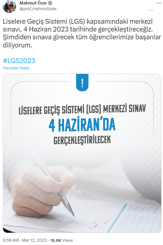 bakan-ozer-lgs-kapsamindaki-merkezi-sinavi-4-haziran-2023-tarihinde-gerceklestirecegiz