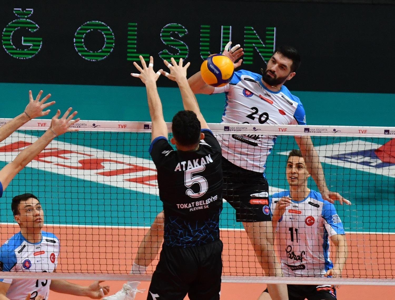 Halkbank Ankara’da Kazandı AXA Sigorta Efeler Ligi Metin Görgün Sezonu 19. haftasında,Halkbank, Tokat
