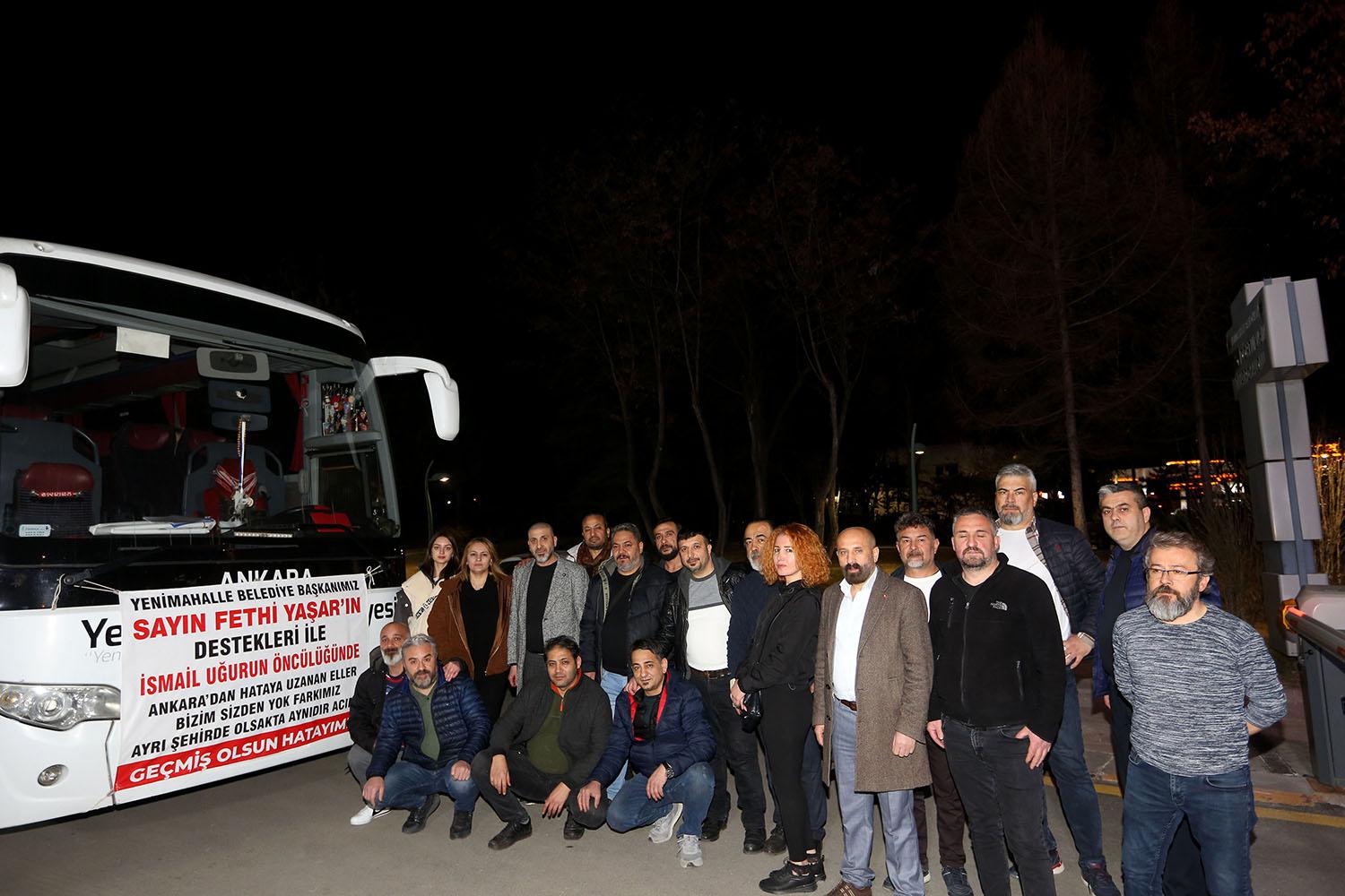 Kahramanmaraş ve çevre illerde yaşanan deprem felaketi sonrasında mağdur olan