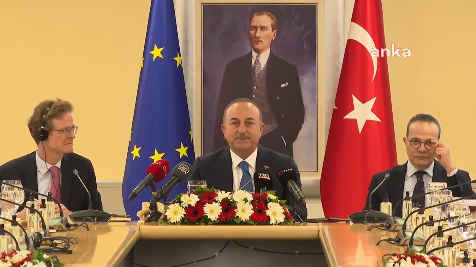 Dışişleri Bakanı Mevlüt Çavuşoğlu, Avrupa Birliği (AB) Türkiye Delegasyonu Başkanı