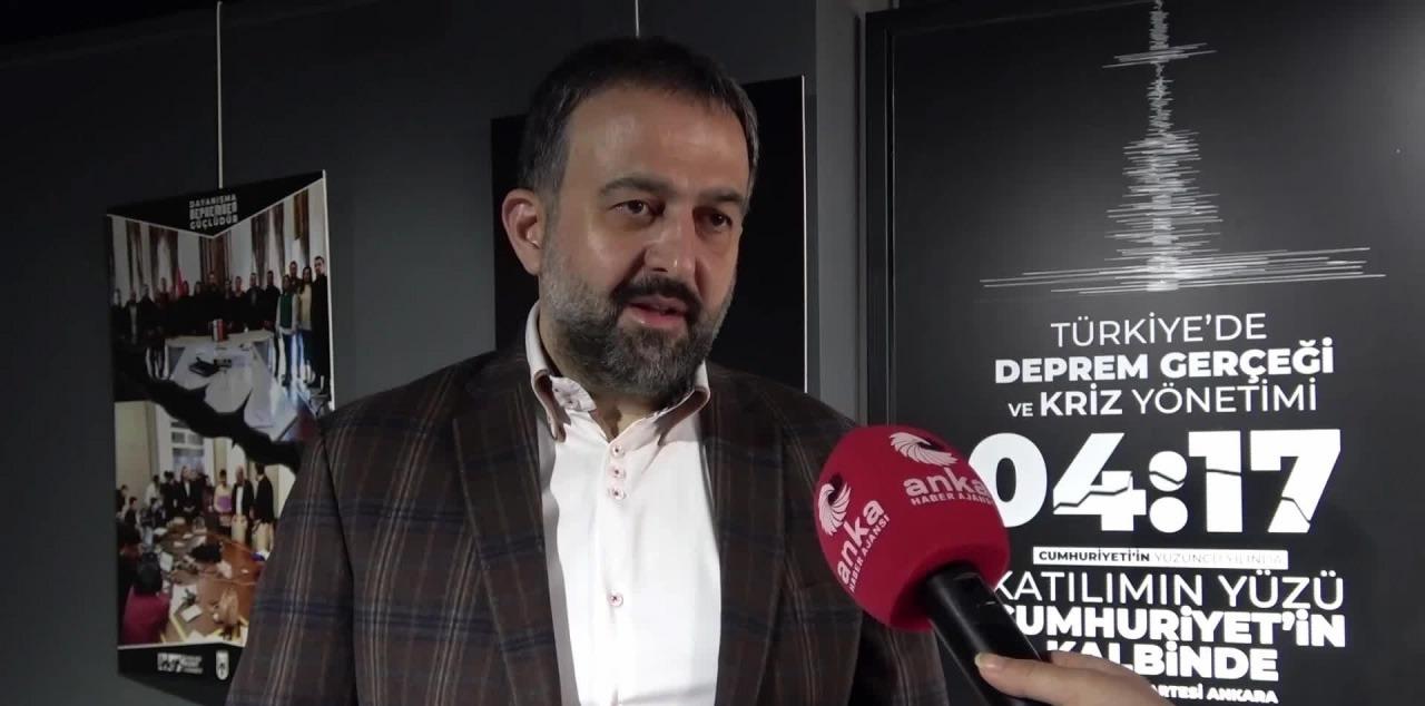 Ankara Kent Konseyi Başkanı Halil İbrahim Yılmaz, deprem farkındalığını ve