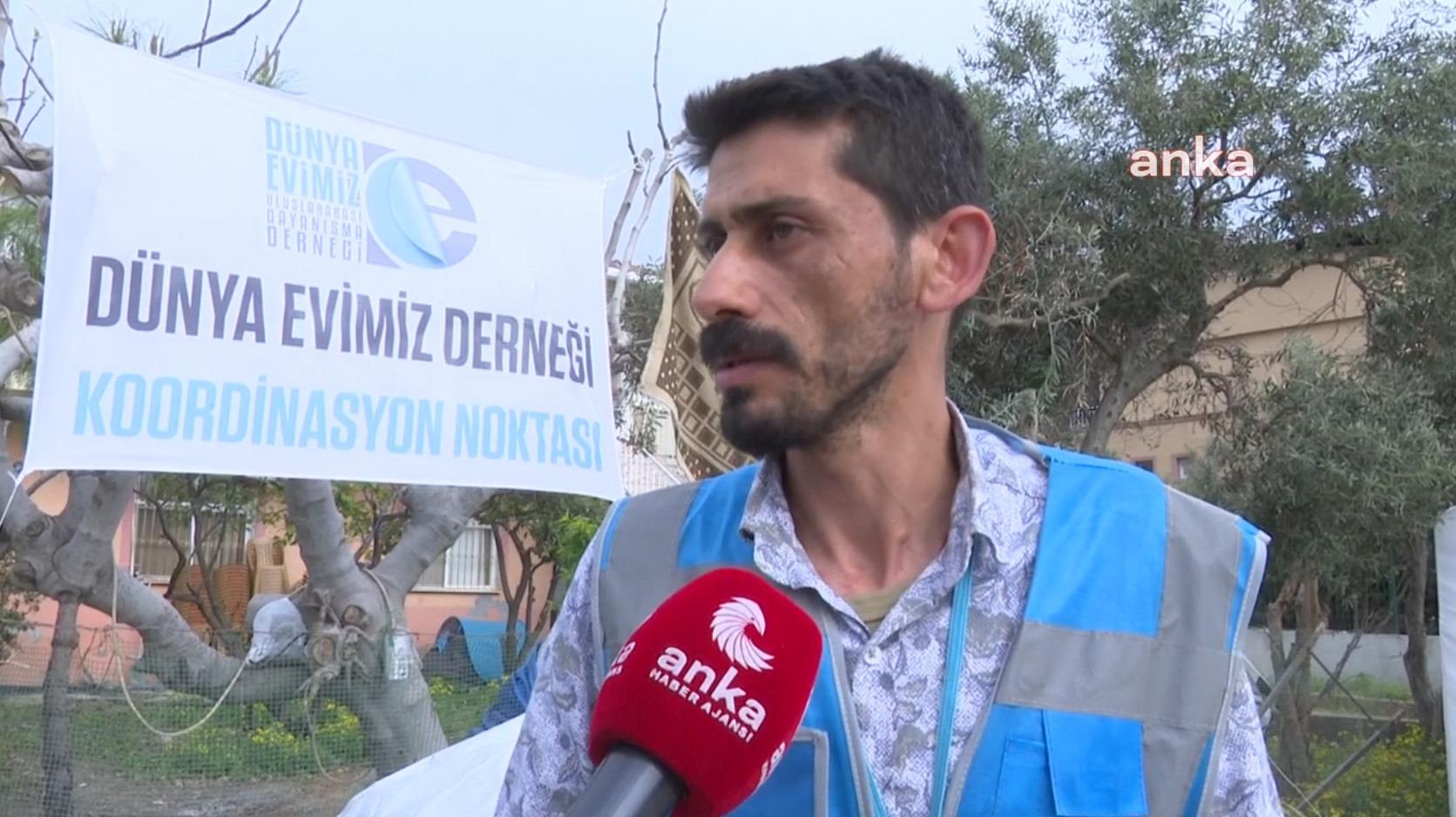 Depremin ilk günlerinden bu yana anneannesinin Hatay Uzunbağlı'da yaşadığı evi
