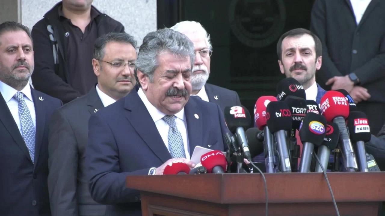 Cumhur İttifakı Protokolü, Yüksek Seçim Kurulu’na sunuldu. AKP Genel Başkan
