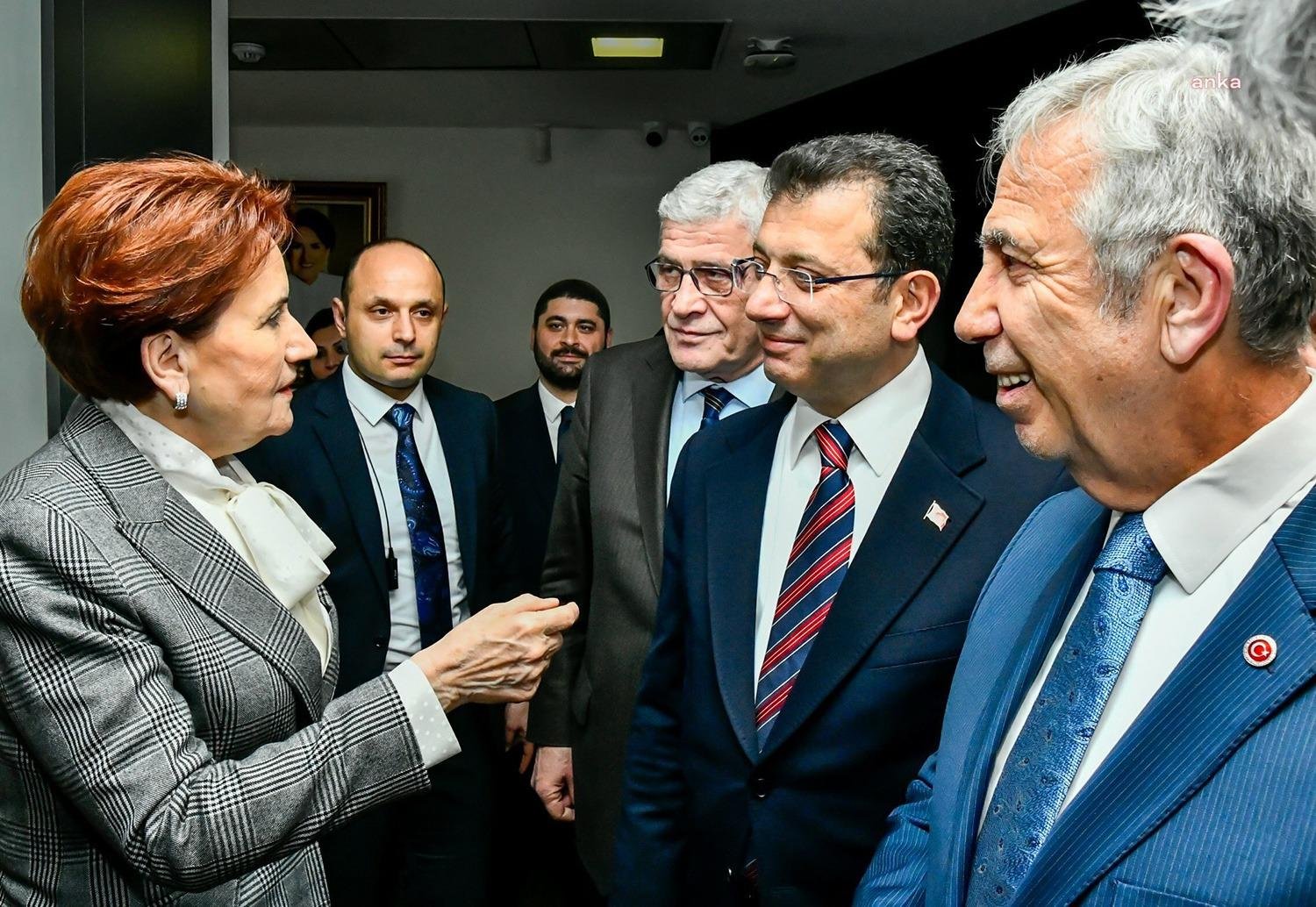 İYİ Parti Genel Başkanı Meral Akşener, CHP Genel Başkanı Kemal
