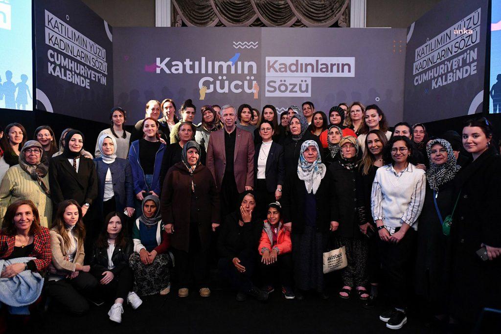 Mansur Yavaş: “Kadınların Tekrar Üretmeleri, Ayakta Kalmaları İçin Çalışmalar Yapmamız Gerekiyor. Yardımlarla Yaşamak Sürdürülebilir Bir Şey Değil”50319-2