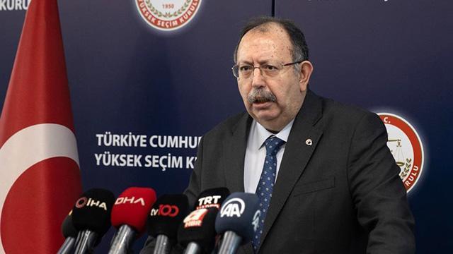 Yüksek Seçim Kurulu (YSK) Başkanı Ahmet Yener, “Cumhurbaşkanlığı seçiminde seçmenler
