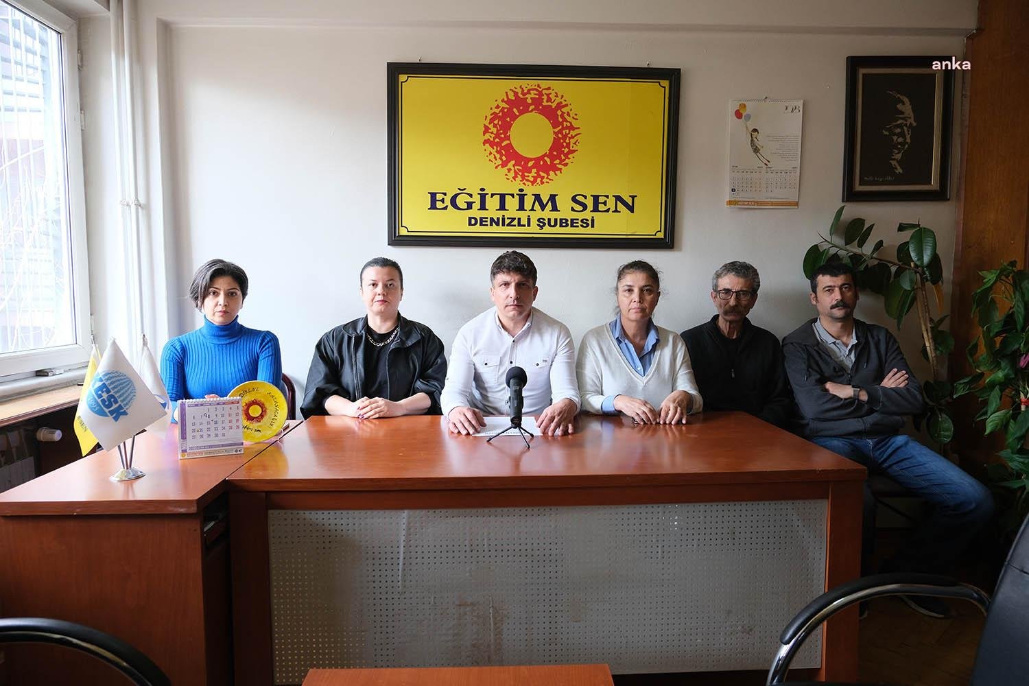 Eğitim- Sen Denizli Şubesi Başkanı Hüseyin Özdemir, 6 Şubat depremlerinin