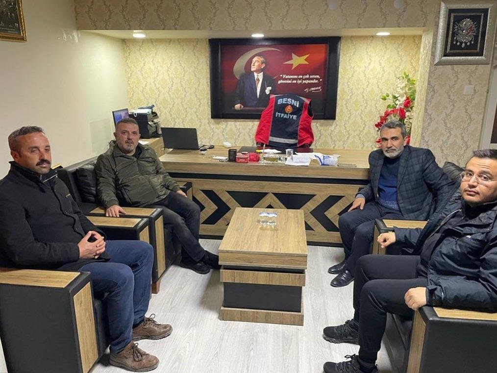 Adıyaman’da 200 konteynerden oluşan kent kurmaya başlayan Sincan Belediyesi, Besni