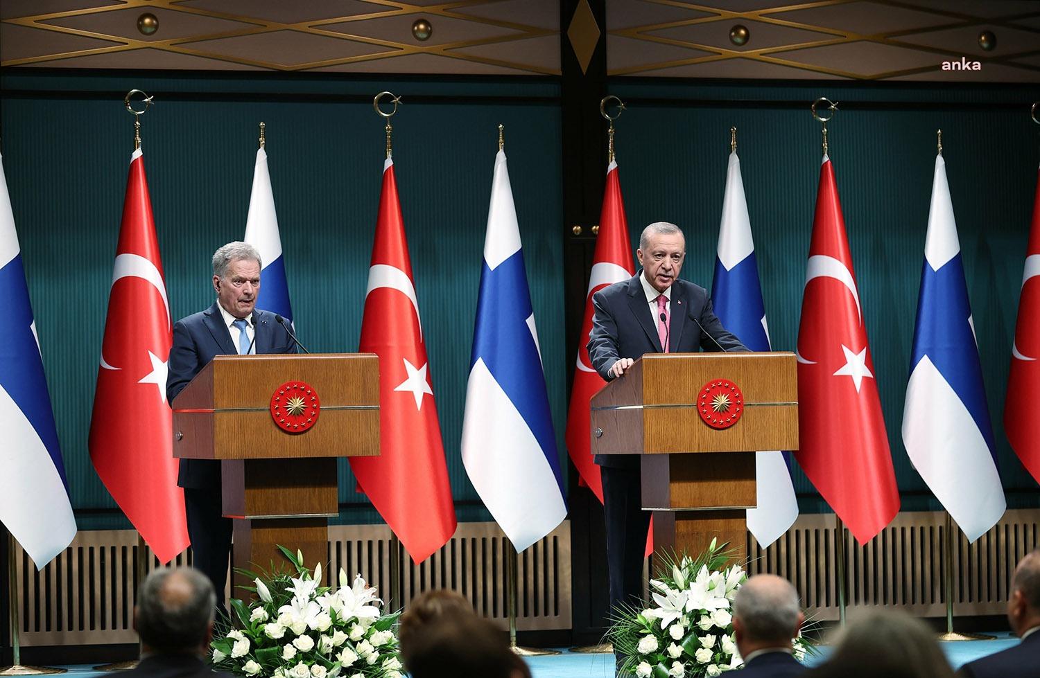 Cumhurbaşkanı Erdoğan: Finlandiya’nın NATO’ya Katılım Protokolünün Meclis’imizdeki Onay Sürecini Başlatmaya Karar Verdik Cumhurbaşkanı Recep Tayyip Erdoğan, Finlandiya Cumhurbaşkanı Sauli Niinistö ile yaptığı