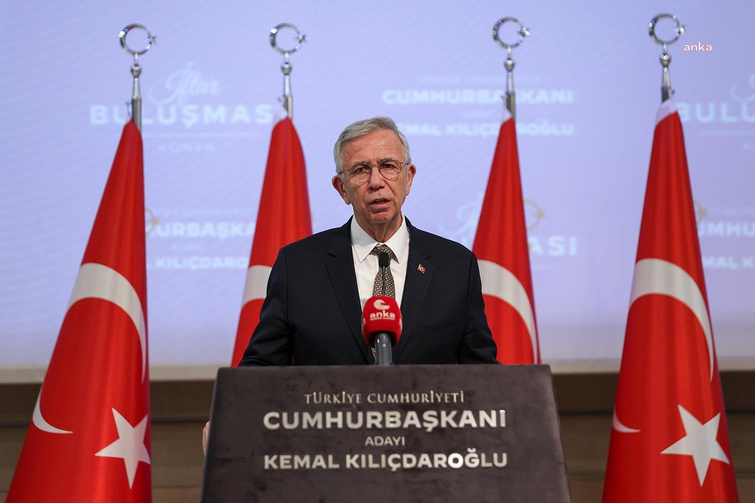 Ankara Büyükşehir Belediye (ABB) Başkanı Mansur Yavaş, Konya’daki iftar programında;