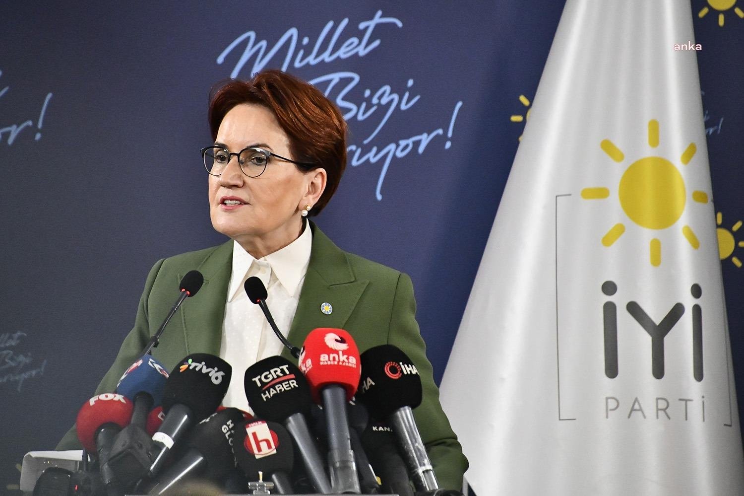 İYİ Parti Genel Başkanı Meral Akşener; “5 siyasi parti tek