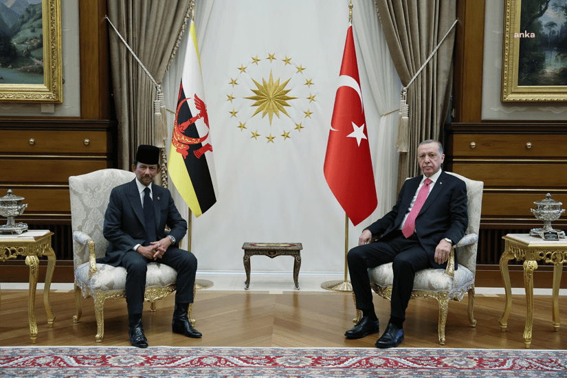 Cumhurbaşkanı Recep Tayyip Erdoğan, Brunei Darüsselam Sultanı Hacı Hassanal Waddaulah