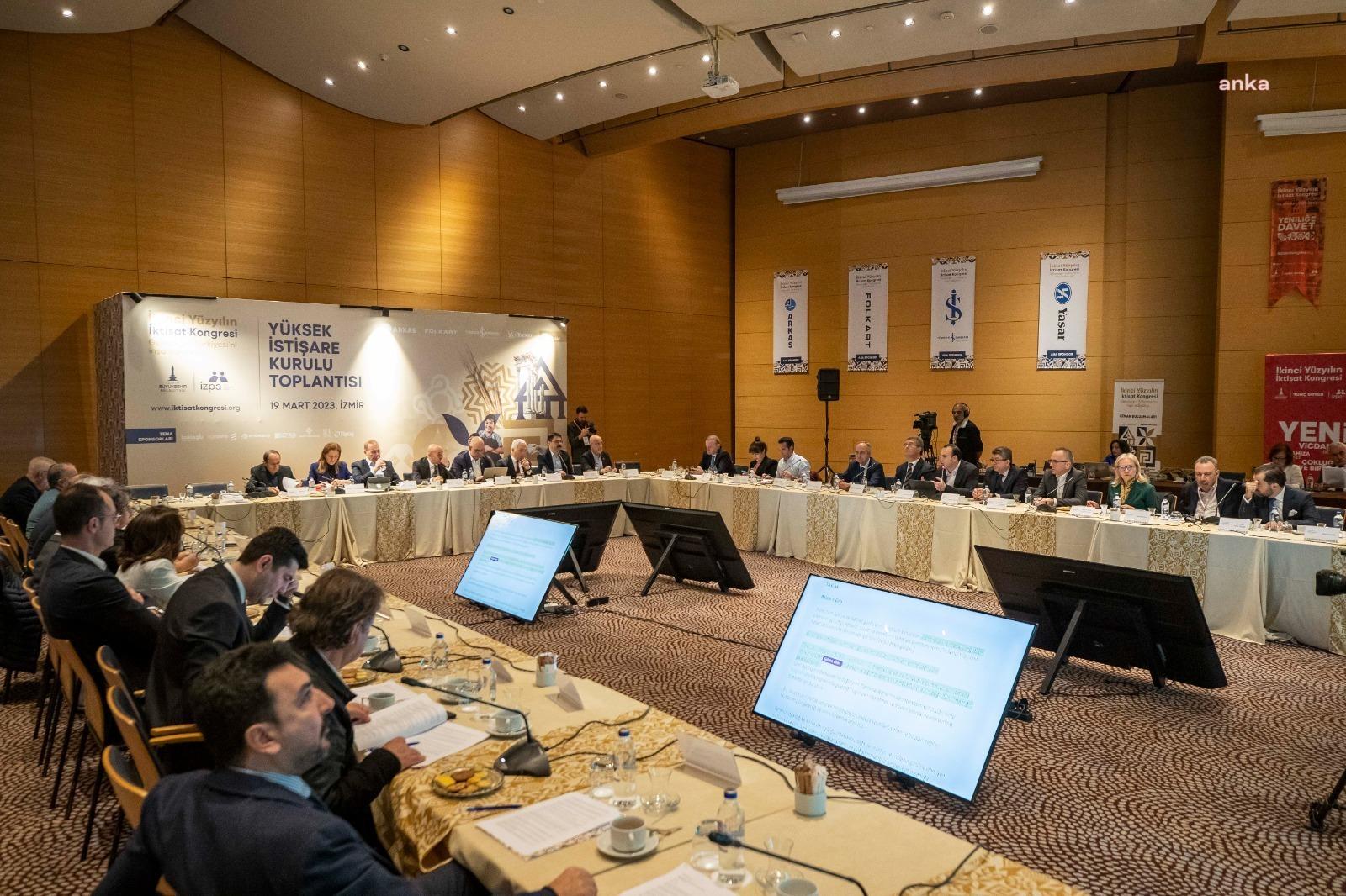 İzmir Büyükşehir Belediye Başkanı Tunç Soyer, İkinci Yüzyılın İktisat Kongresi’nde