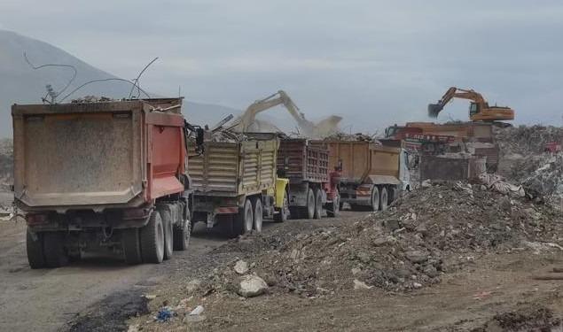 Hatay’ın Samandağ ilçesinde görev yapan Mamak Belediyesi Afet Koordinasyon Merkezi