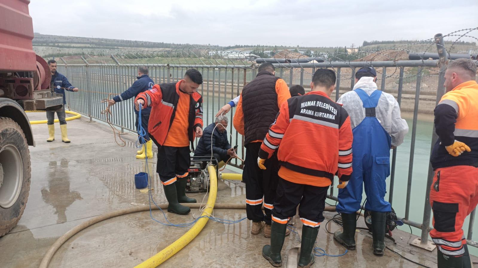 Mamak Arama Kurtarma Timi sel bölgesinde çalışmalara katılıyor.
Şanlıurfa ve Adıyaman’da