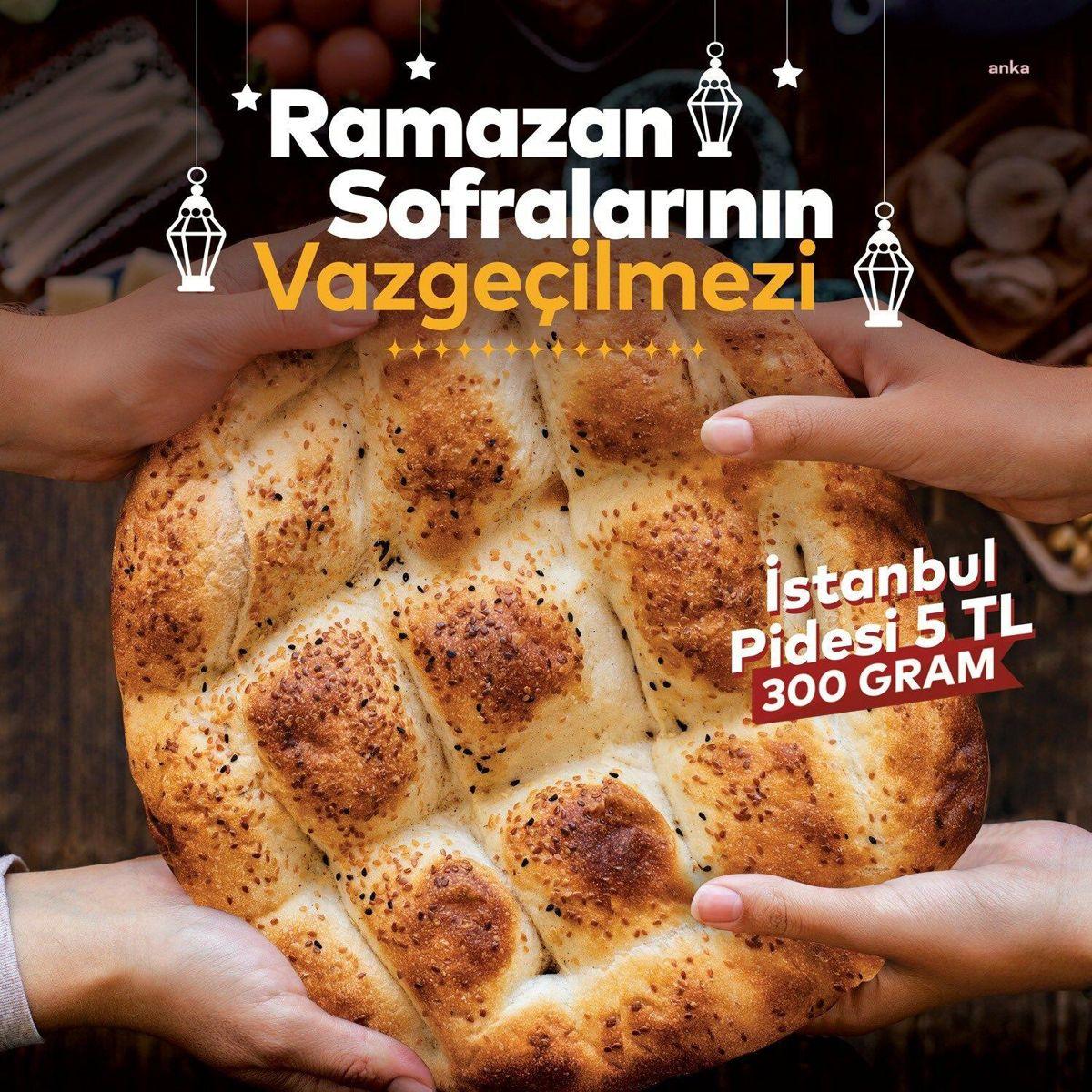 İstanbul Büyükşehir Belediye Başkanı Ekrem İmamoğlu, İstanbul Halk Ekmek (İHE)
