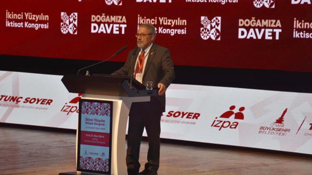 Yer bilimci Prof. Dr. Naci Görür, İzmir Büyükşehir Belediyesi’nin ev