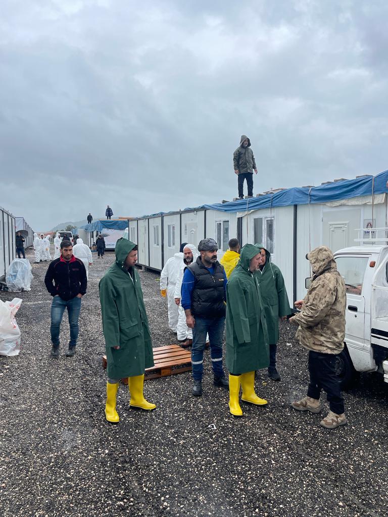 Adıyaman’da depremin yaraları sarılırken, sağanak yağışlar nedeniyle oluşan sel riskine