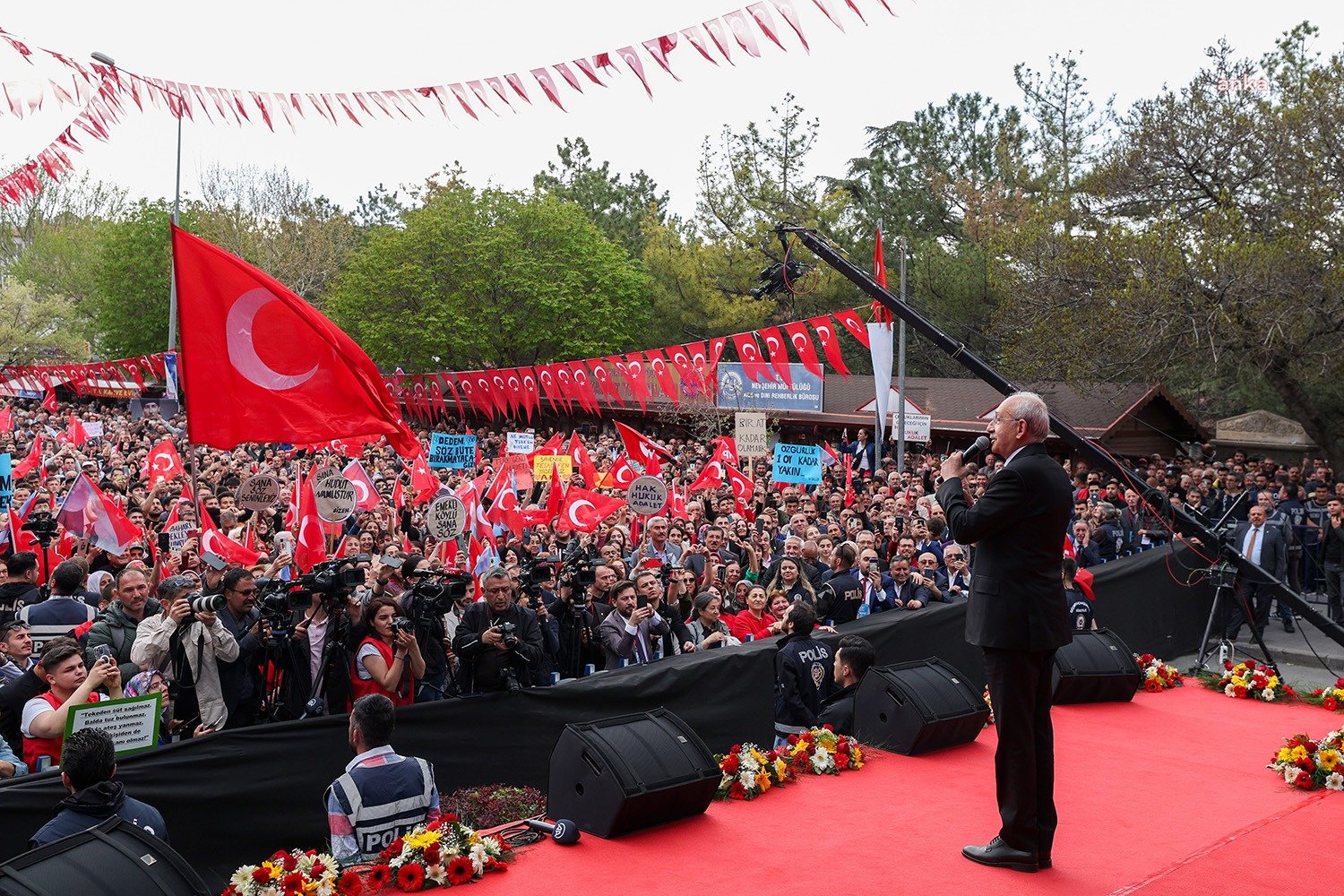 Millet İttifakı Cumhurbaşkanı Adayı ve CHP Genel Başkanı Kemal Kılıçdaroğlu,