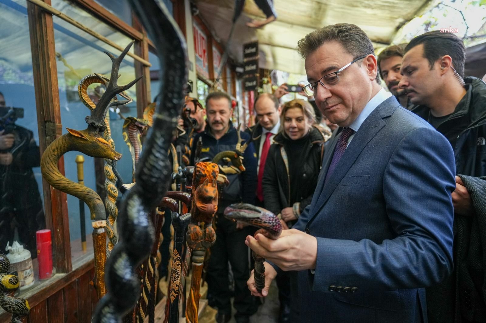 Demokrasi ve Atılım (DEVA) Partisi Genel Başkanı Ali Babacan, Zonguldak