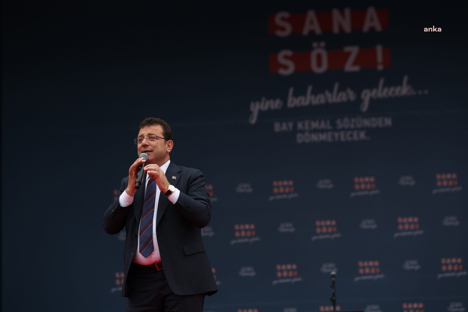 İstanbul Büyükşehir Belediye (İBB) Başkanı Ekrem İmamoğlu, Balıkesir’de, “Bir kişinin,
