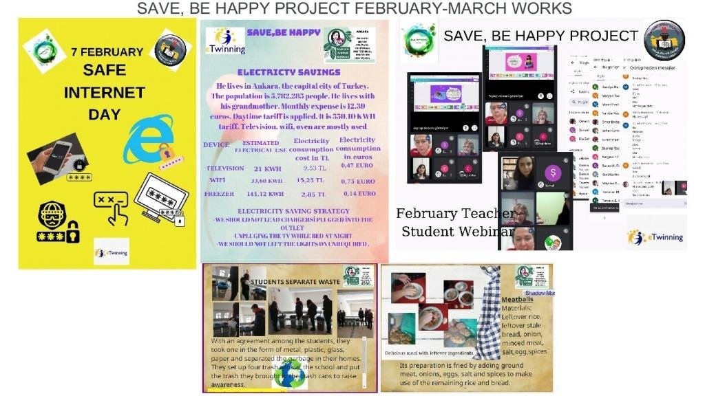 Batıkent Şevket Evliyagil MTAL muhasebe öğrencileri ile e-Twinning SAVE, BE