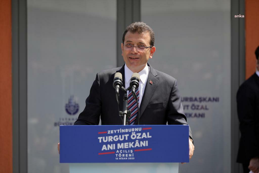İstanbul Büyükşehir Belediye (İBB) Başkanı Ekrem İmamoğlu, 8. Cumhurbaşkanı Turgut