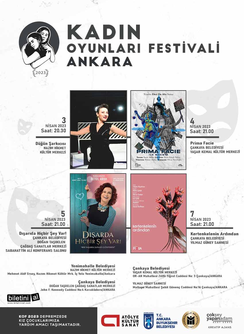 Başkent'in kültür ve sanat hayatını zenginleştiren, birbirinden değerli etkinlikleri sanatseverlerle
