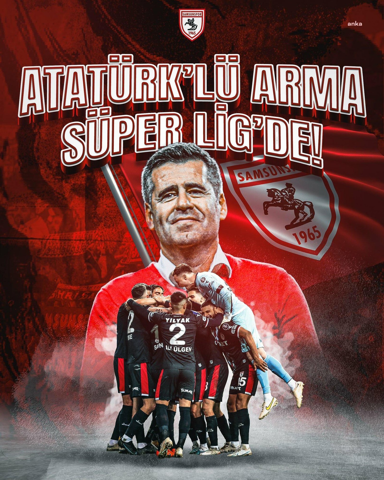 Türkiye Futbol Federasyonu (TFF) Birinci Lig'in Karadeniz ekiplerinden Yılport Samsunspor,
