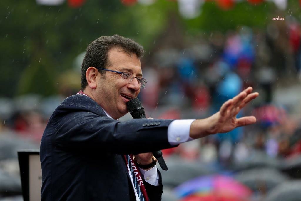 İstanbul Büyükşehir Belediye (İBB) Başkanı Ekrem İmamoğlu, İnegöl'de, “Durumu idare