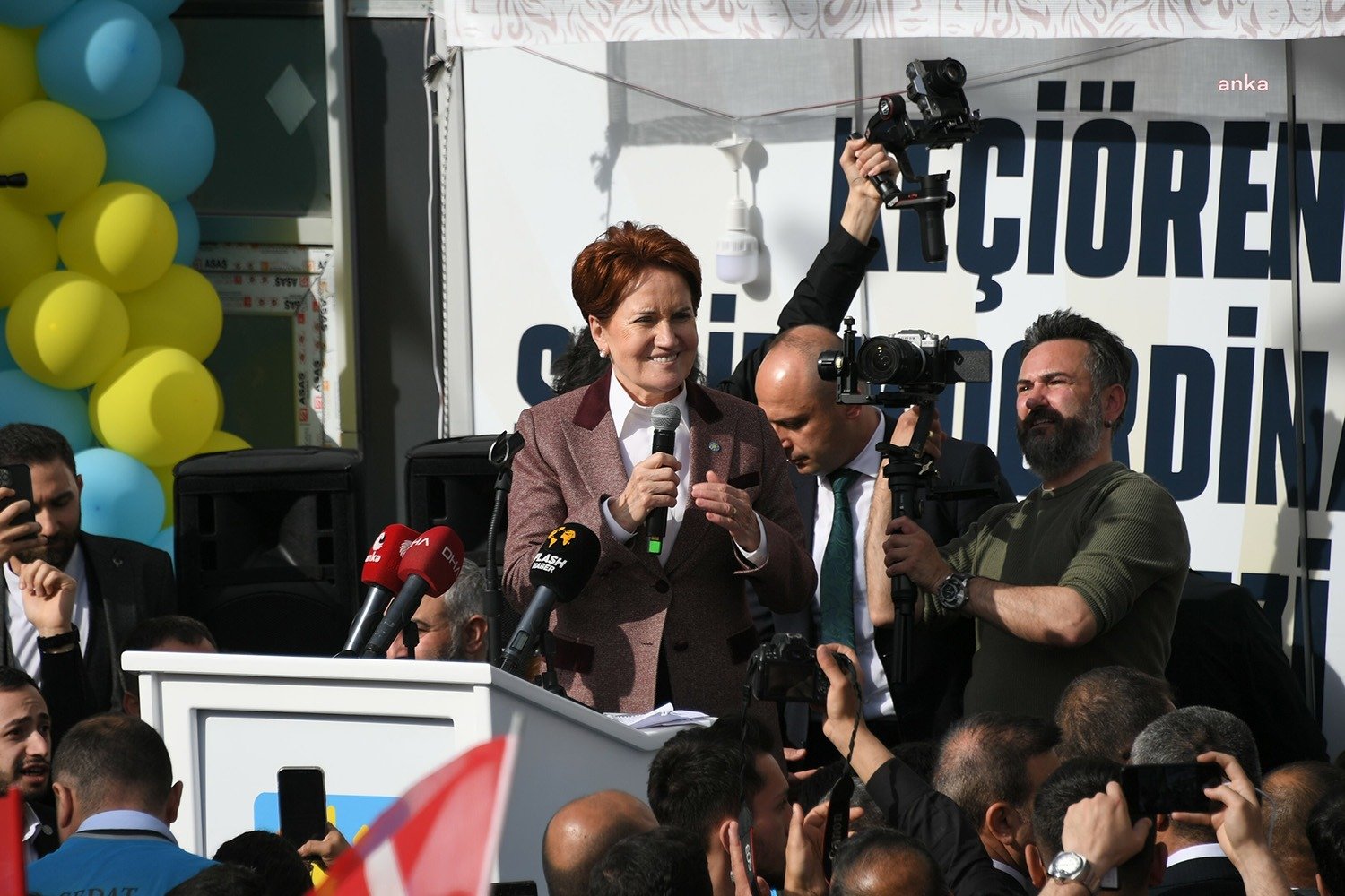 İYİ Parti Genel Başkanı Meral Akşener, partisinin Keçiören’deki seçim koordinasyon