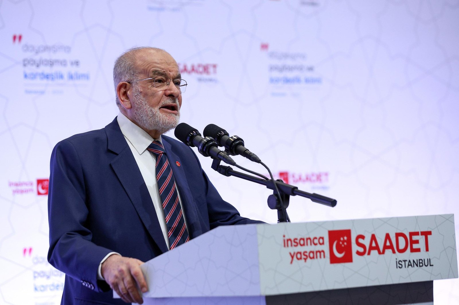 Saadet Partisi Genel Başkanı Temel Karamollaoğlu, Saadet Partisi İstanbul İl