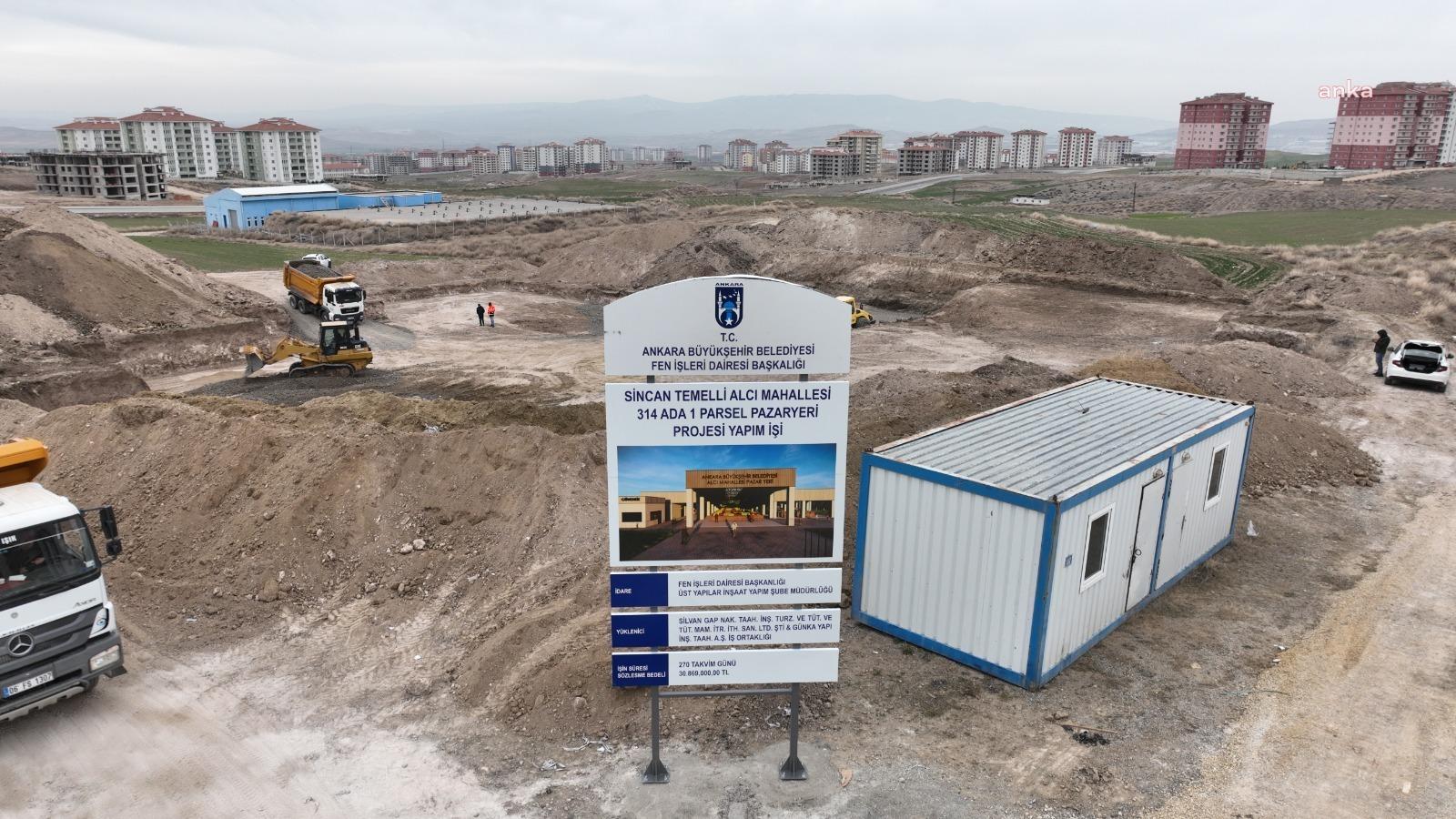Ankara Büyükşehir Belediyesi'nin (ABB), Sincan Alcı Mahallesi’ne yatırımlarını sürdürüyor. Daha