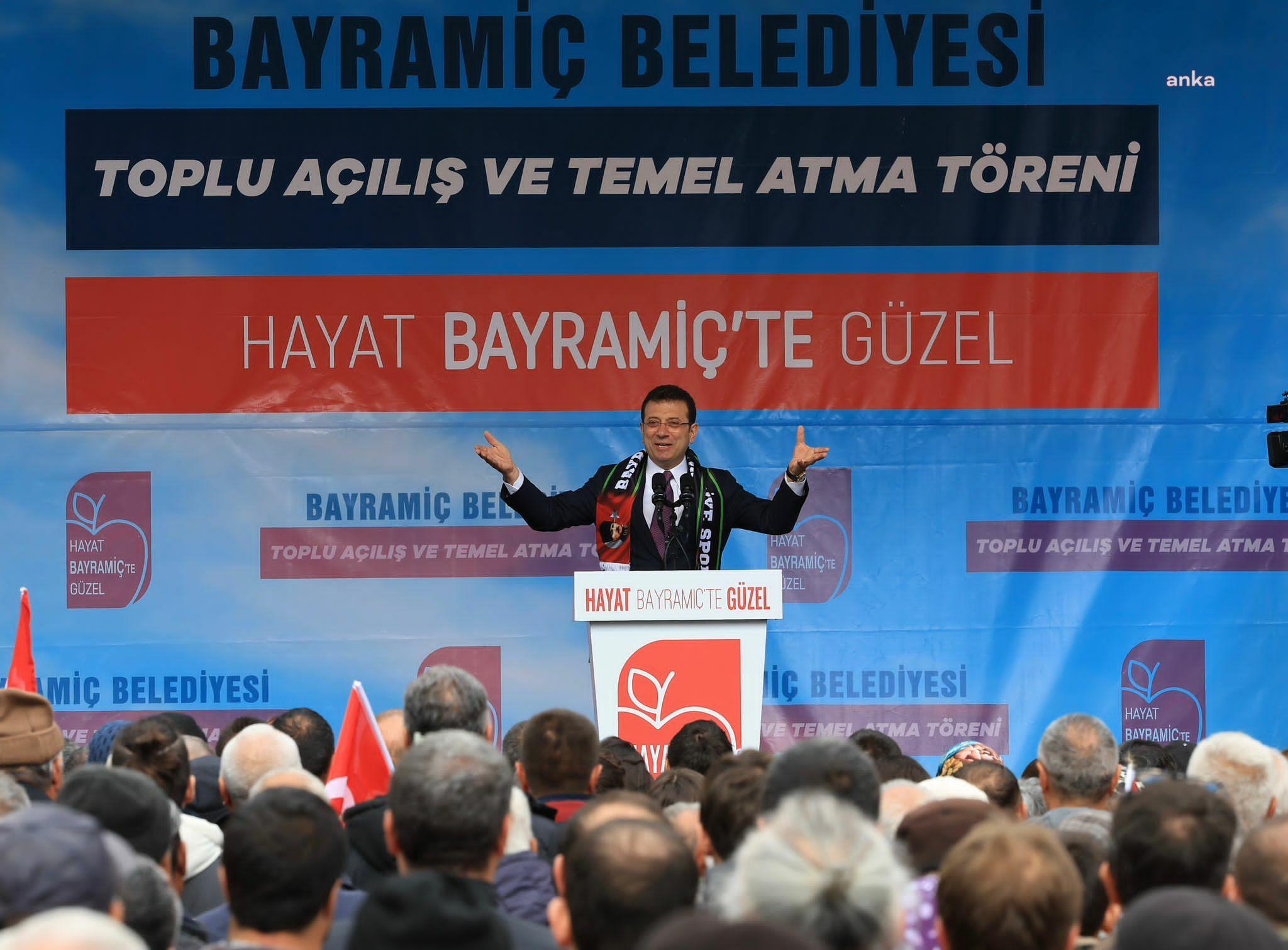 İstanbul Büyükşehir Belediye (İBB) Başkanı Ekrem İmamoğlu, iktidarın itirazı üzerine