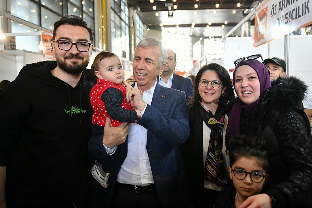 Ankara Büyükşehir Belediye (ABB) Başkanı Mansur Yavaş, Altınpark ANFA Fuar