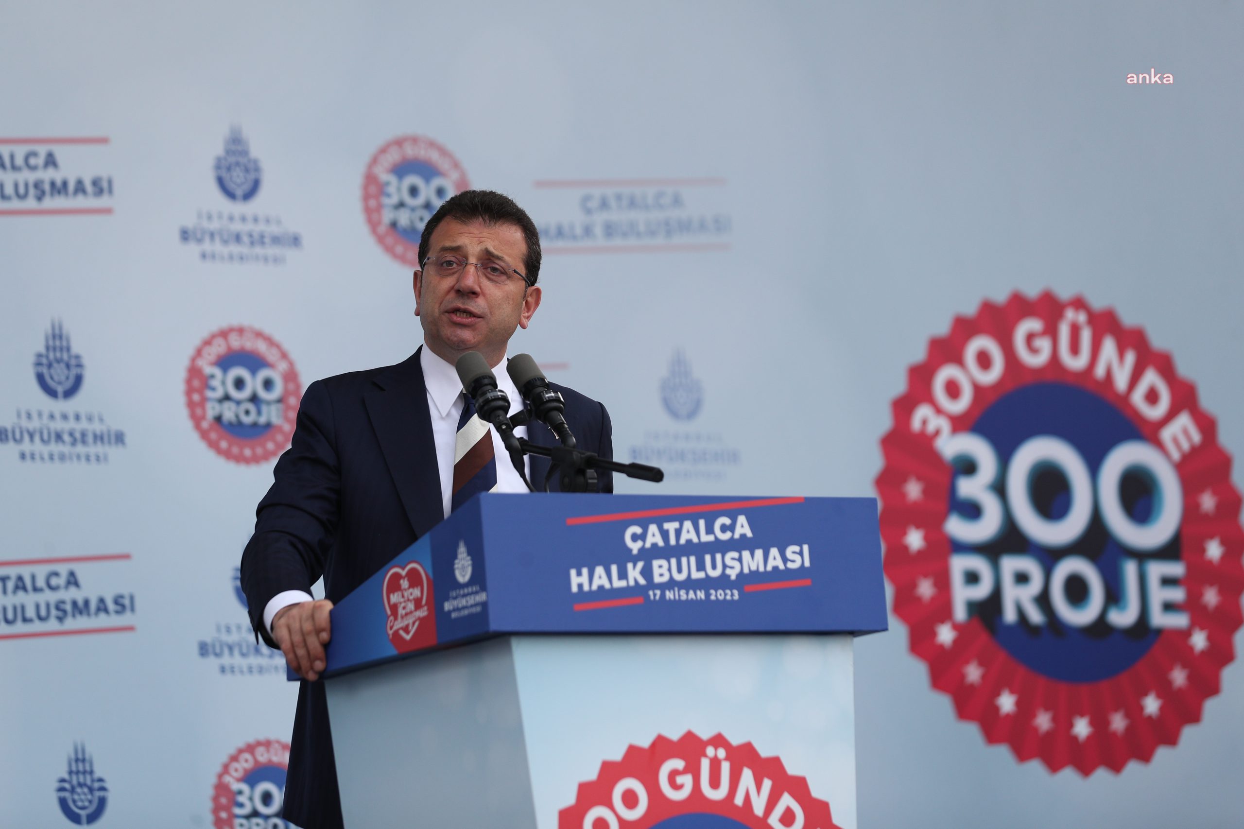 İstanbul Büyükşehir Belediye (İBB) Başkanı Ekrem İmamoğlu, Çatalca’daki süt sığır