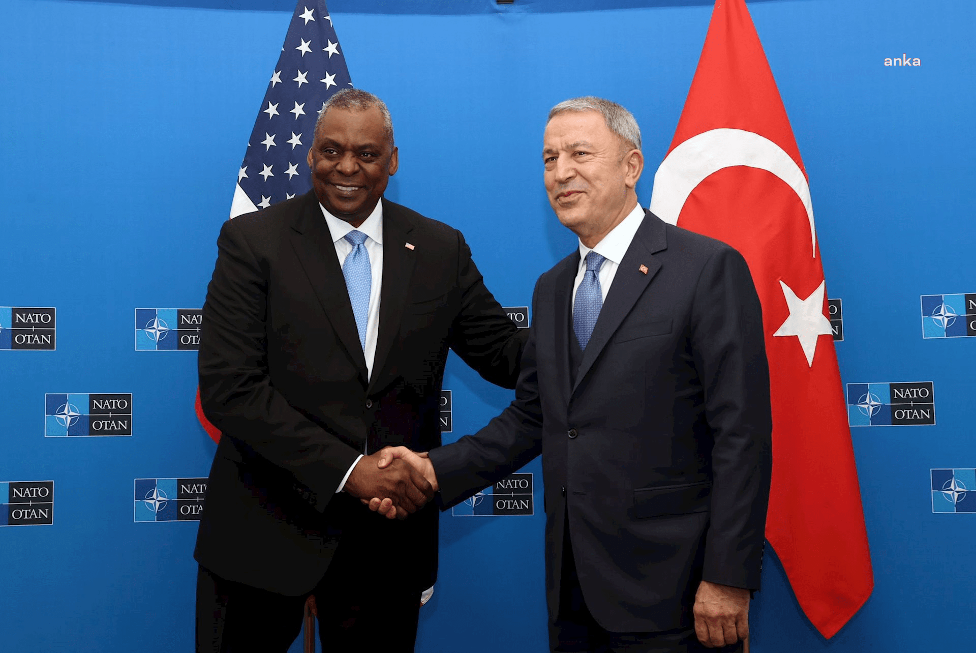 Milli Savunma Bakanı Hulusi Akar, ABD Savunma Bakanı Lloyd James