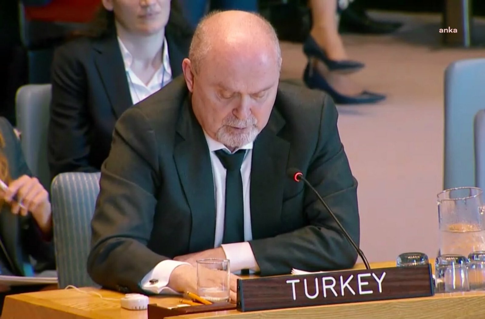 Birleşmiş Milletler (BM) Genel Sekreteri Antonio Guterres, Büyükelçi Feridun Sinirlioğlu'nu,