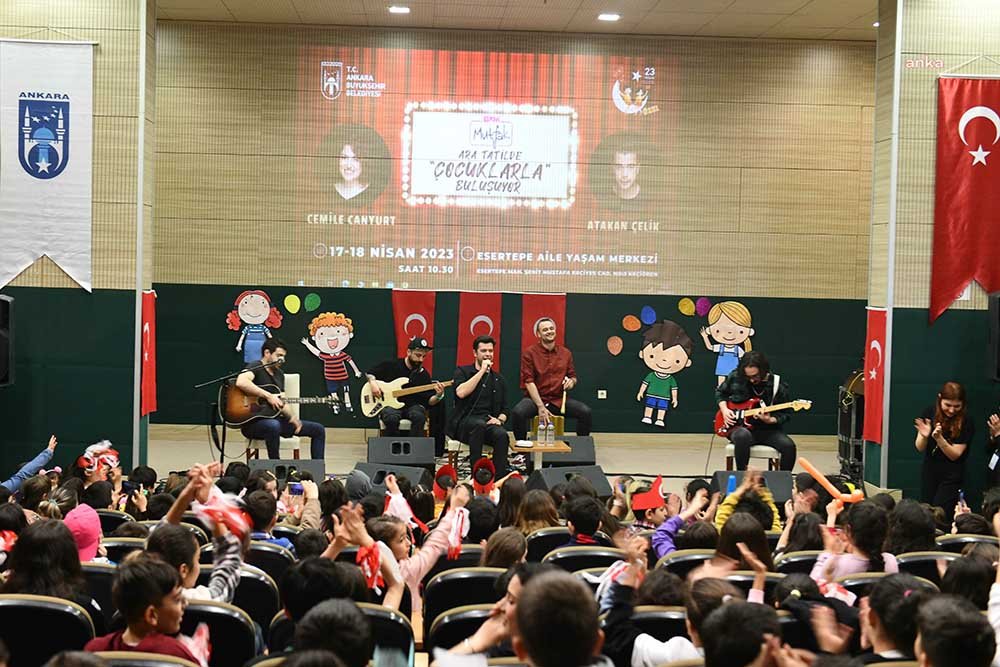 Ankara Büyükşehir Belediyesi, Ara Tatilde Çocukları, BKM Mutfak İle Buluşturdu Ankara Büyükşehir Belediyesi, okulların ara tatile girmesinin ardından Başkentli çocukları