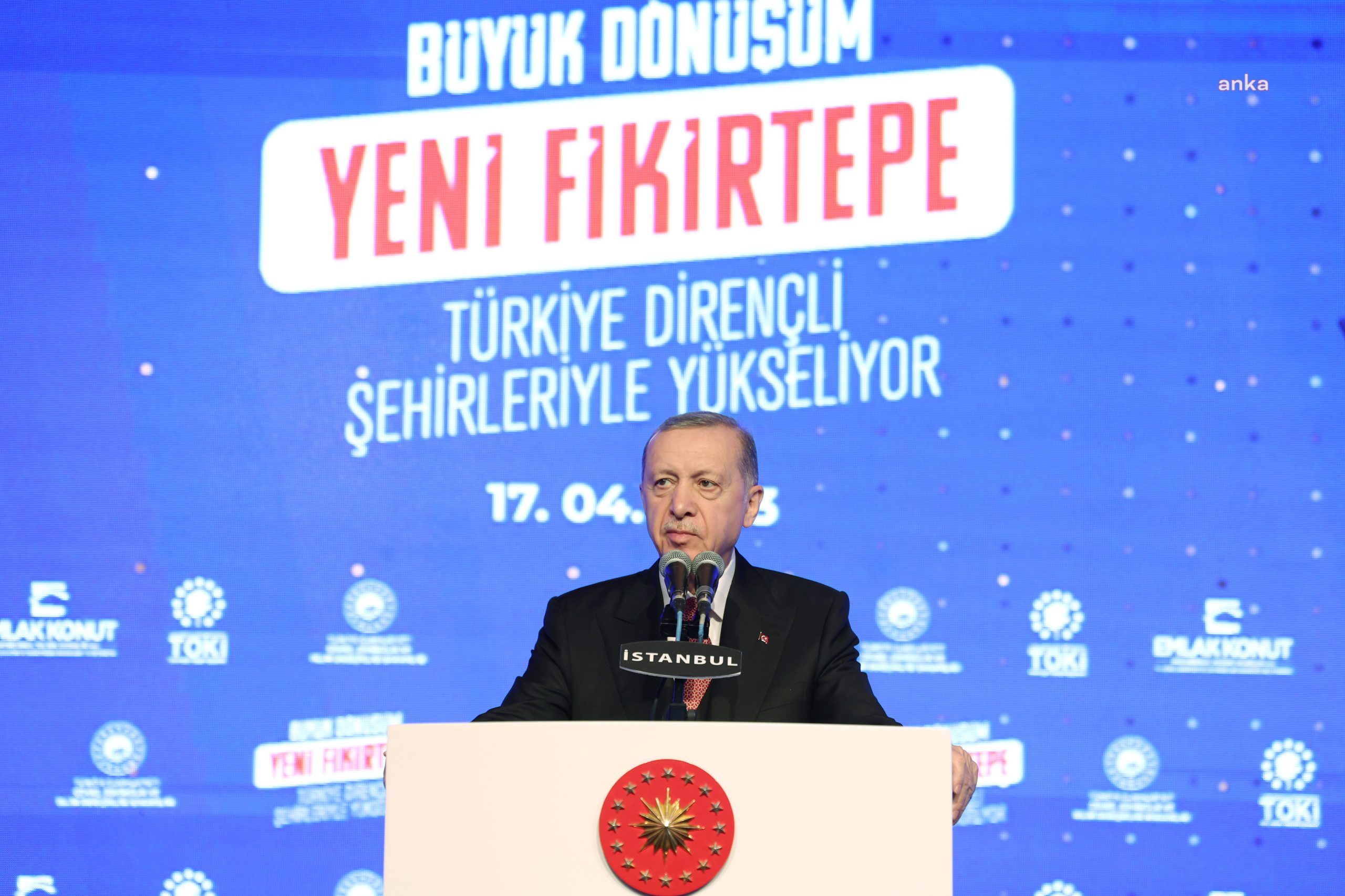 Cumhurbaşkanı ve AKP Genel Başkanı Recep Tayyip Erdoğan, “İstanbul’da acilen