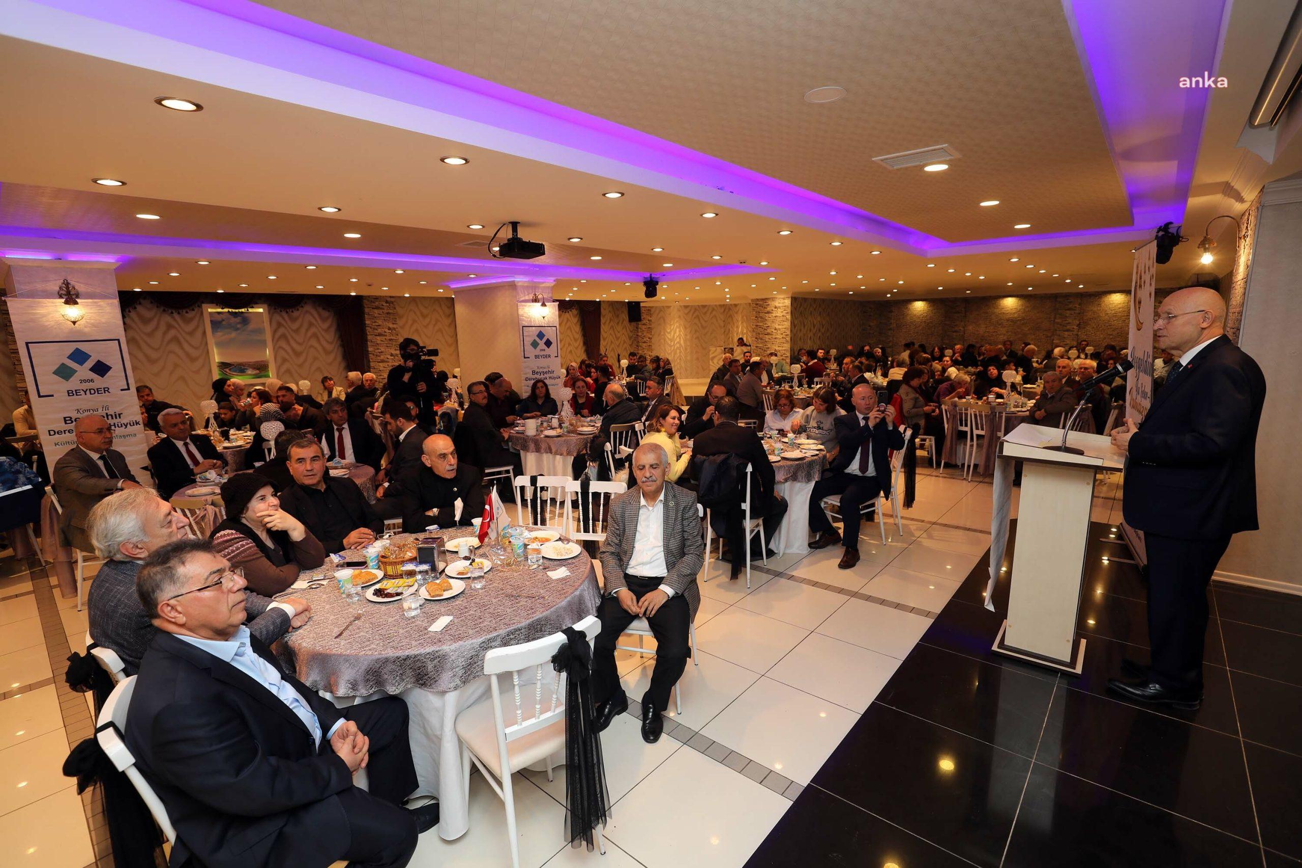 Ramazan ayı boyunca hemşehri dernekleri ve ilçe sakinlerini iftar sofralarında