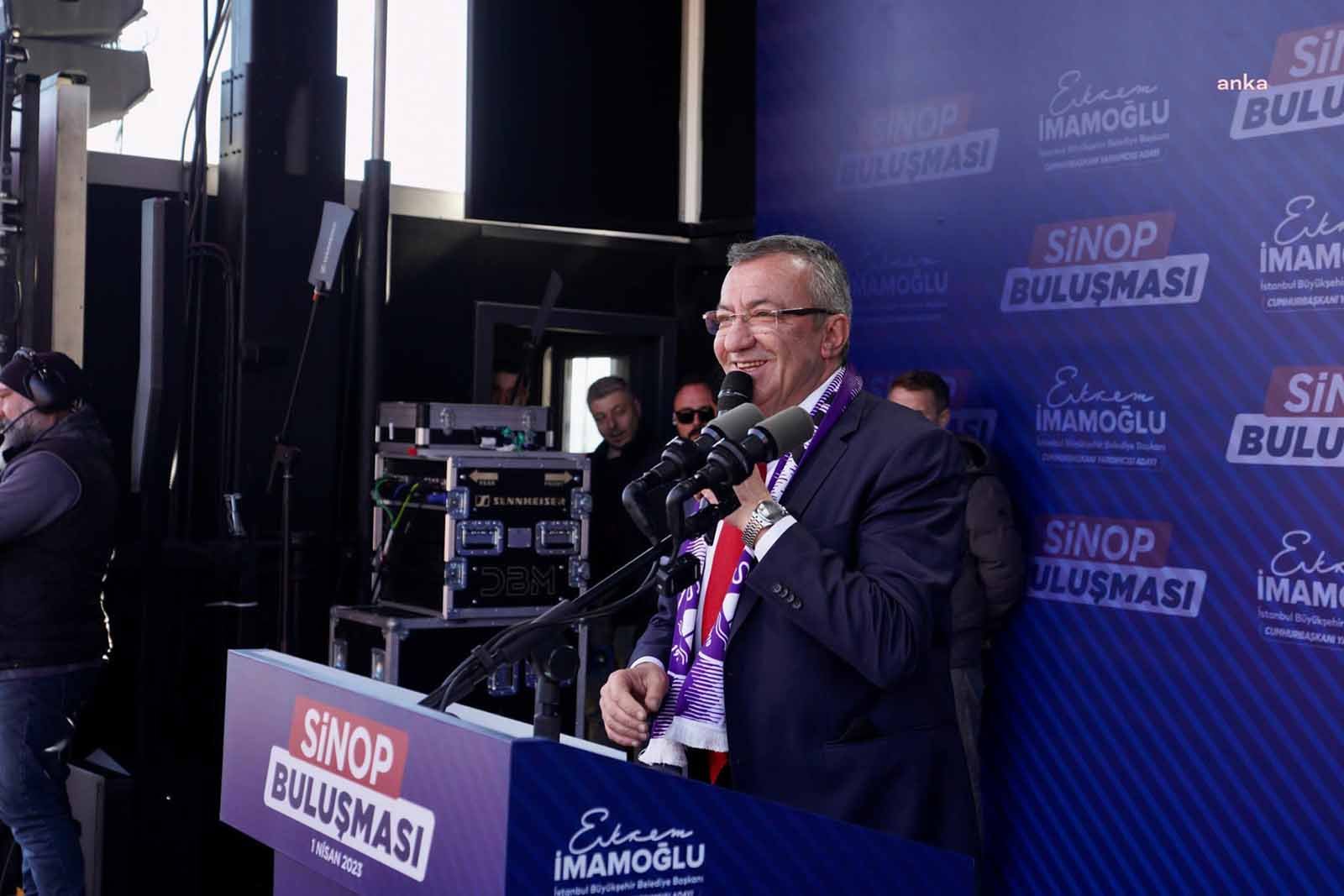 Engin Altay: “14 Mayıs Kurtuluş Günü, Türkiye’ye Hayırlı Olsun” CHP Grup Başkanvekili Engin Altay, Sinop’ta yurttaşlara, “Bu coşkuyu bir