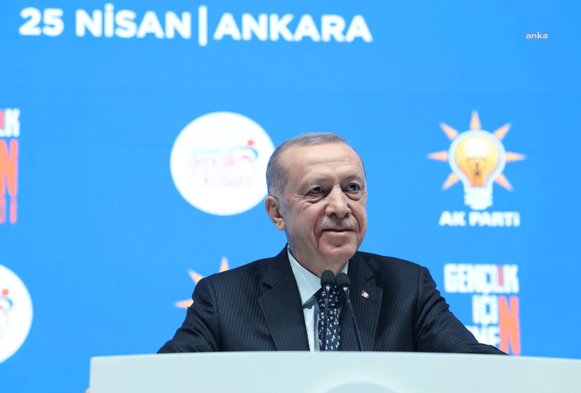 Cumhurbaşkanı ve AKP Genel Başkanı Recep Tayyip Erdoğan ATO Congresium’da,