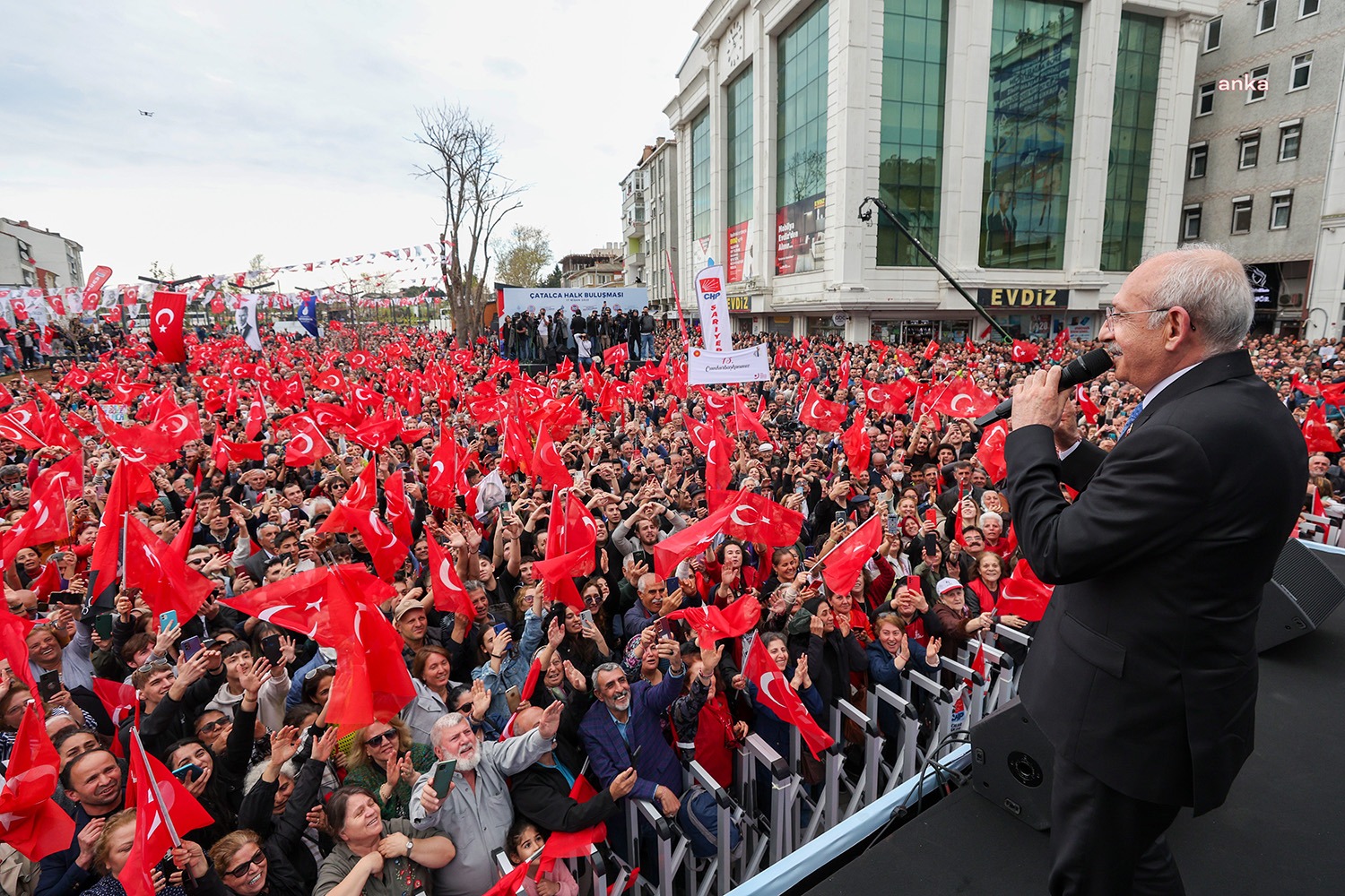 CHP Genel Başkanı ve Millet İttifakı Cumhurbaşkanı Adayı Kemal Kılıçdaroğlu,