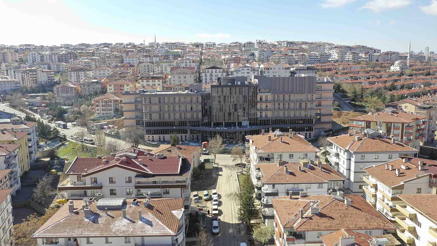 Ankara Büyükşehir Belediyesinin Mamak Mutlu Mahallesi’nde yapımına başladığı aile yaşam